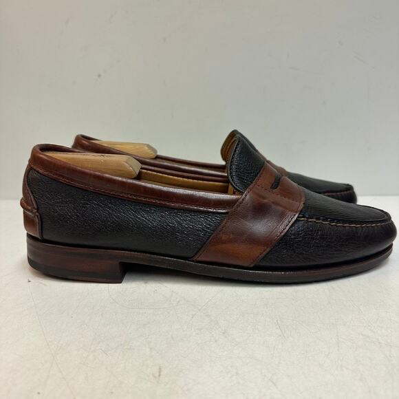 NEW HEELS Rancourt & Co. x H. S. Trask Moccasin Loafer Handsewn Maine USA 10.5 C main image 10